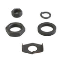 V-Twin For 44-1046 Parkerized Rear Axle Nut And Lock Kit
