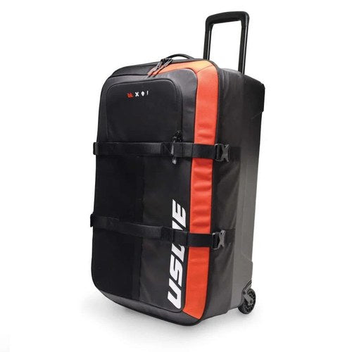 Uswe Buddy Athlete Gear Trolley Bag 100L Black/Red - Durable & Lightweight