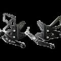 Vortex Racing RS616K YZF-R6 Rear Sets for Yamaha 2006-2016, Black
