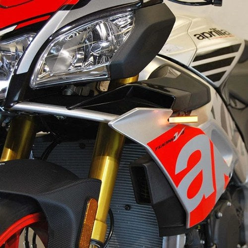 New Rage Cycles Front LED Turn Signals for Aprilia Tuono V4 1100 Models