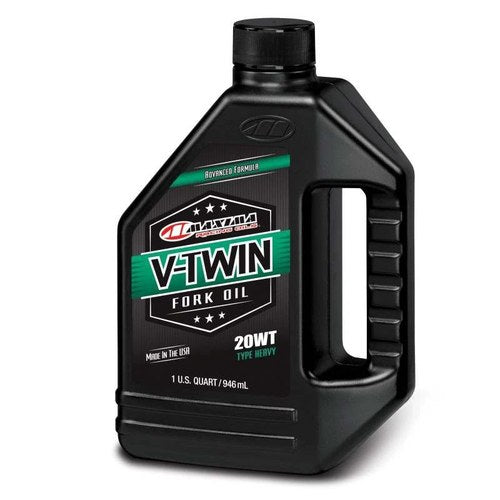 Maxima V-Twin Fork Oil 20W - 1 Quart for Harley-Davidson Fork Systems