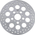 Twin Power 66-6837 Big Twin 11.5-Inch Front Solid Rotor with Holes for 84-17