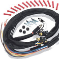 Twin Power Black Handlebar Switches with Wires for Harley Davidson Big Twin & XL