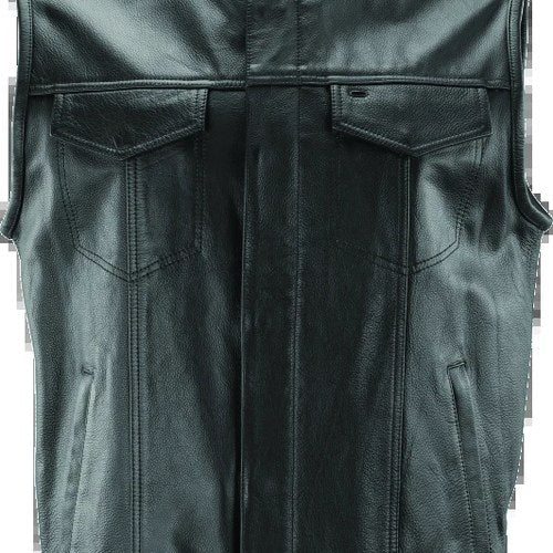 Kuryakyn Leather By River Road Vandal For Club Vest Black - Large