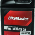 BikeMaster 20W50 Performance Oil for Motorcycles & ATVs - 4 Quart Case