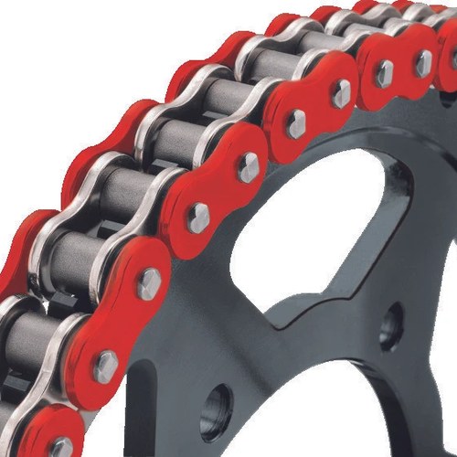 BikeMaster 525x120 Bmxr O-Ring Chain for Powersports, Red