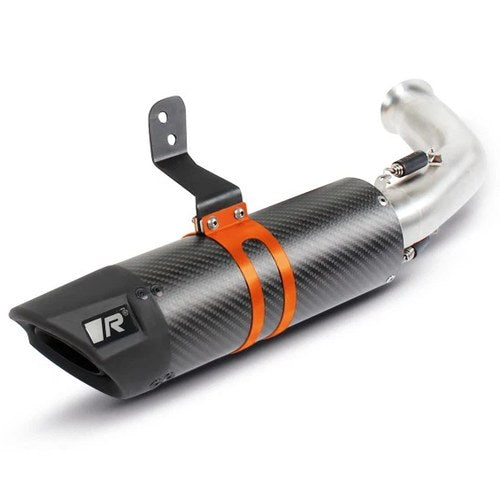 Remus Sport Flow Carbon Slip-On Exhaust for KTM 390 Adventure 2020+