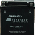 BikeMaster Agm Battery MS12-14L-BS – Fits Harley Davidson & Buell Bikes
