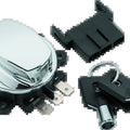 Twin Power Fat Bob Style Ignition Switch for Harley Davidson Flhr & Softail