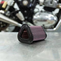 S&S Cycle For Royal Enfield 650 High-Flow Replacement Air Filter – Fits INT650