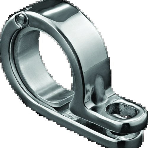 Kuryakyn P-Clamp For 7/8-1 Inch Chrome Motorcycle Mounting Clamp