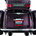 Kuryakyn Rear Mud Flaps with Chrome Trim – Fits Harley Davidson Tri Glide &