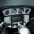 Kuryakyn Deluxe Tri-Line Stereo Trim Kit for 2014-2015 Harley Touring Models