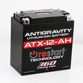 Antigravity Batteries YTX12B-BS Lithium with Re-Start Technology for Powersports