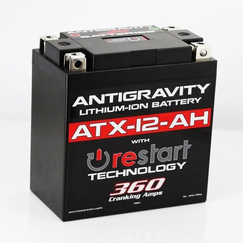 Antigravity Batteries YTX12B-BS Lithium with Re-Start Technology for Powersports