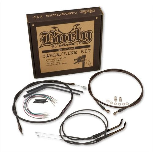 Burly Brand Control Kit 14in Ape For Fxd – Fits Harley Davidson Dyna Models