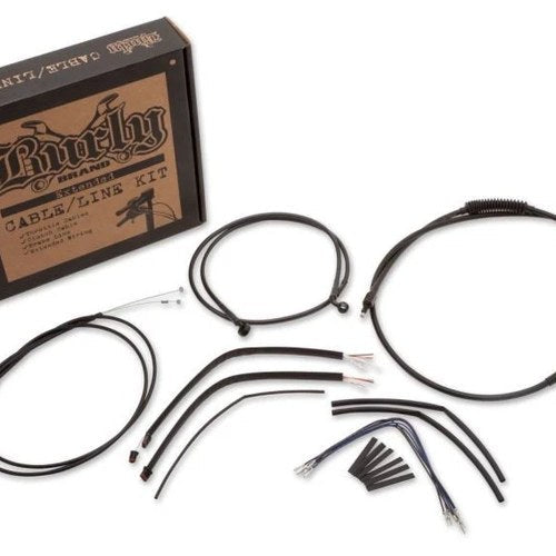 Burly Brand Control Kit 12in Ape XL for Harley Davidson Bikes