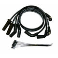 Moroso Milwaukee 8 Spiral Core Ignition Wire Set for Harley-Davidson, Black