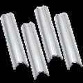 S&S Cycle Chrome Pushrod Cover Keeper Set for Harley Big Twins 1936-2016