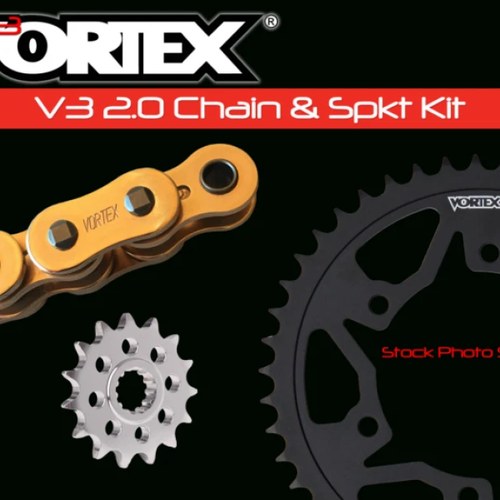 Vortex Racing V3 2.0 Chain & Sprocket Kit for Motorcycle, 2910-17, 526S-42