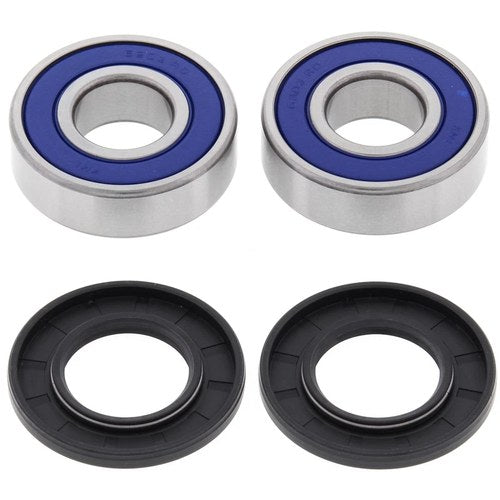 Kawasaki KX125, 1985-1992, Front Wheel Bearings and Seals - KX 125