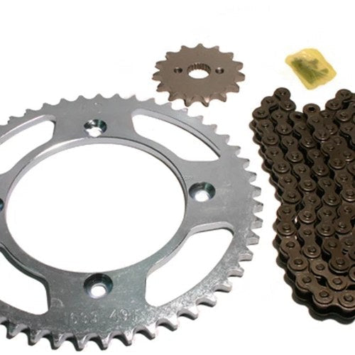 Honda CR80R, 1991 1992 1993 1994, Chain and 15/49 Sprocket Set - CR80, CR 80
