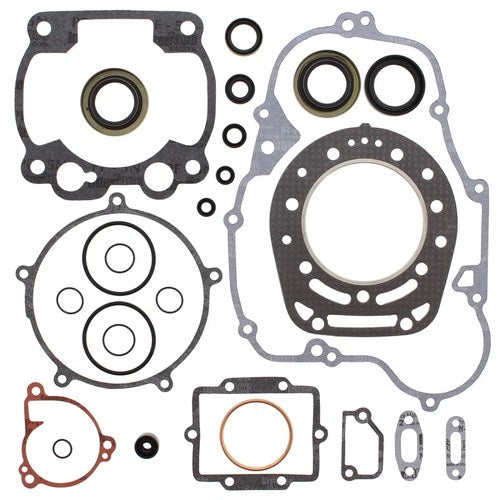 Kawasaki KX 500, 1989-2004, Complete/Full Gasket Set with Seals - KX500