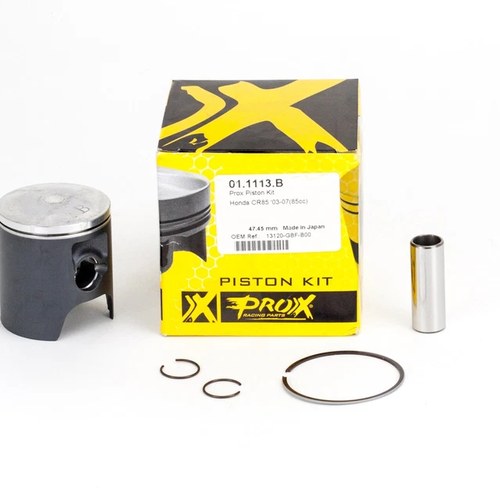 Honda CR85R, 2003-2007, Std Pro-X Piston Kit, 01.1113.B - (47.45 mm) CR 85R, 85