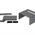 Chrome Slotted Battery Cover Kit for Harley-Davidson