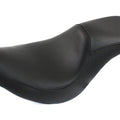 Smoothie Saddle Seat Black Naugahyde for Harley-Davidson