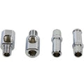 Allen Oil Pump Fitting Set Chrome for Harley-Davidson