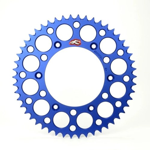 Renthal For 21-23 Husqvarna TC 85 Rear Grooved Sprocket - Blue 428-48P Teeth
