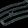 Bikers Choice 04-Up XL Custom Models With Solo Seat Black Luggage Rack
