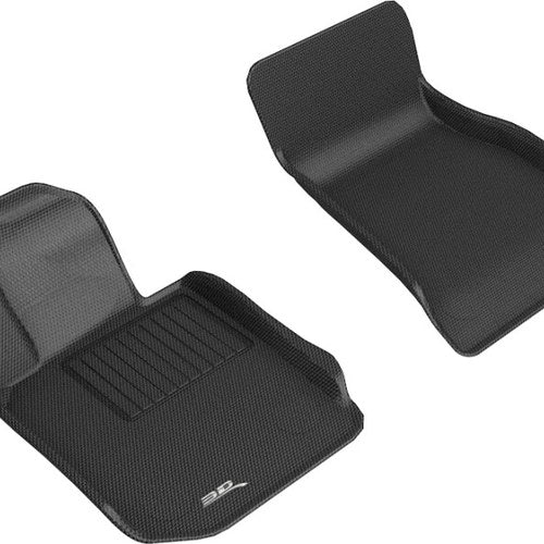 3D MAXpider For 2019-2020 BMW 3 Series (G20) Kagu 1st Row Floormat - Black