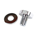 V-Twin Chrome Domed Fork Triple Tree Stem Nut - Part #9978-2T
