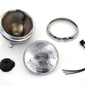 Wyatt Gatling 33-1345 7 Inch Round Chrome For Vintage Style Headlamp