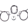 Edelbrock For R08756DS Stainless Steel Front Brake Hoses - 25-1/4 Inch &