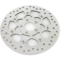 V-Twin 78524P Floating Stainless Steel Mirror Polished For 11.8 Inch Front Brake