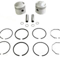 Motorshop Replica 74 Inch Overhead Valve Piston Set For 3-7/16 Inch .040 O