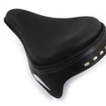 Corbin Gentry Black Leather For Metro Police Solo Seat - Part No. 47-0114