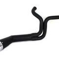 V-Twin For 9104 Flt Offset Megaphone Exhaust - Black Finish
