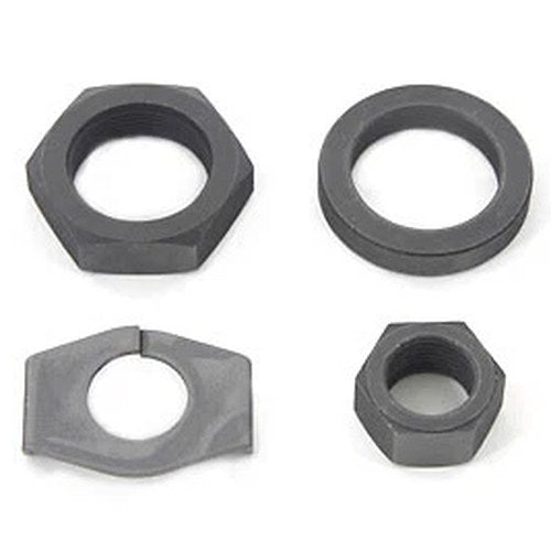 V-Twin 71147P Parkerized Rear Axle Nut and Lock Kit for Big Twin 1930-1972