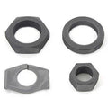 V-Twin 71147P Parkerized Rear Axle Nut and Lock Kit for Big Twin 1930-1972