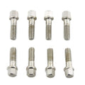 V-Twin 8709-8T Tappet Block Screw Kit - Nickel Plated