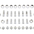 Colony 2497-38 Rear Fender Strut Mounting Kit - Chrome Plated Low Profile