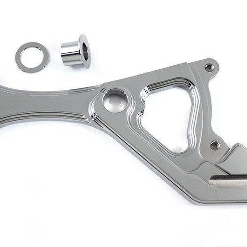 Aee 76460RA Unitized Rear Brake Caliper Bracket Right Side Stainless