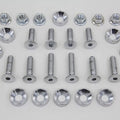 Colony 2043-26 Rear Fender Strut Bolt Kit - Chrome Allen Type