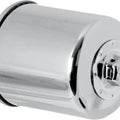 K&N Engineering Oil Filter KN-303C Chrome for Kawasaki/Honda/Yamaha/Victory