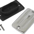 HardDrive Brake Master Cylinder Cover Front Chrome #21-044C Harley Davidson