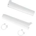 UFO Fork Tube Protectors White SU02943041 for Suzuki RM125/RM250 1992-1993